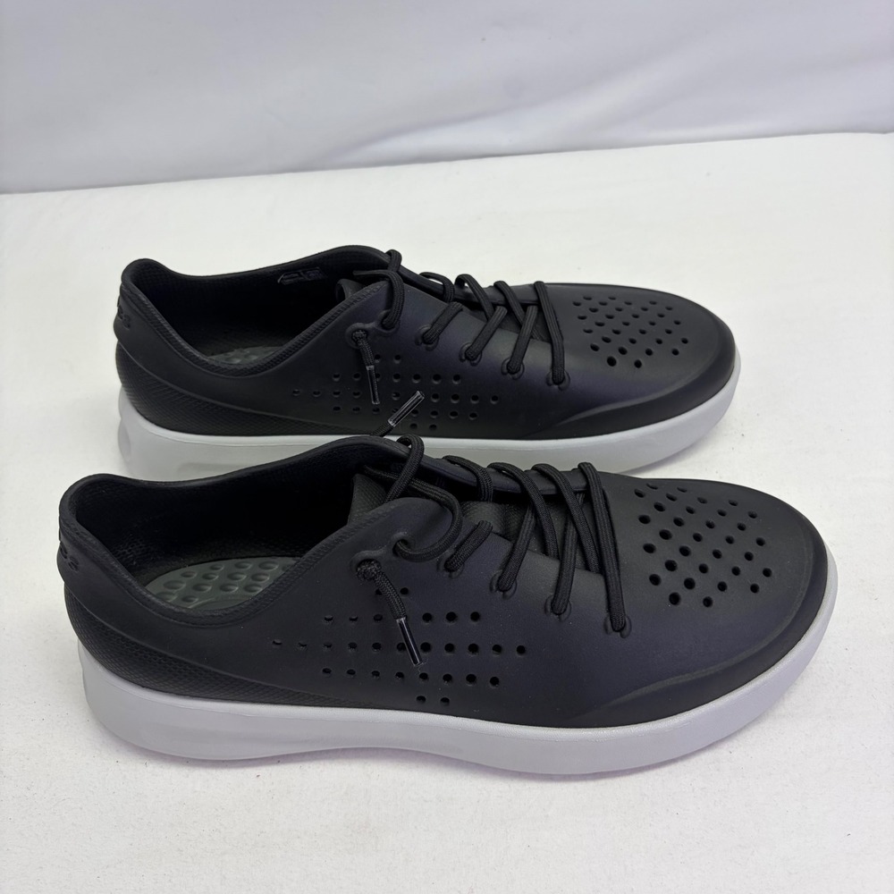 Crocs InMotion LiteRide Sneakers Size 9 Black Grey Comfort Lightweight Sporty